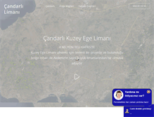 Tablet Screenshot of candarlikuzeyegelimani.com